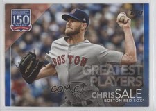 2019 Topps Update 150 Years of Professional Baseball Blue Chris Sale #150-9 4pn