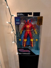 DC Direct McFarlane Toys Gold Label Red Tornado Collectible Action Figure