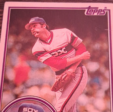 Topps 1983 Dick Tidrow #112T Chicago White Sox Vintage Base Set Baseball Card