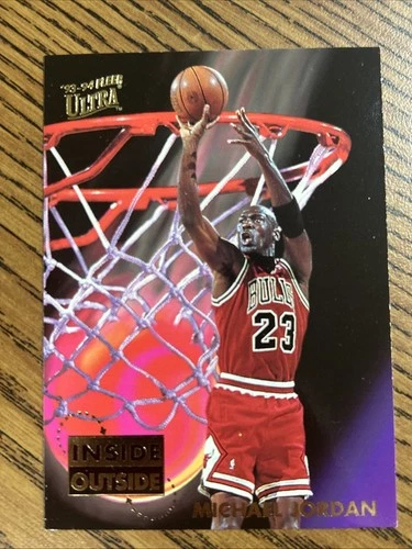 1993-94 Fleer Ultra - Inside Outside Michael Jordan #4
