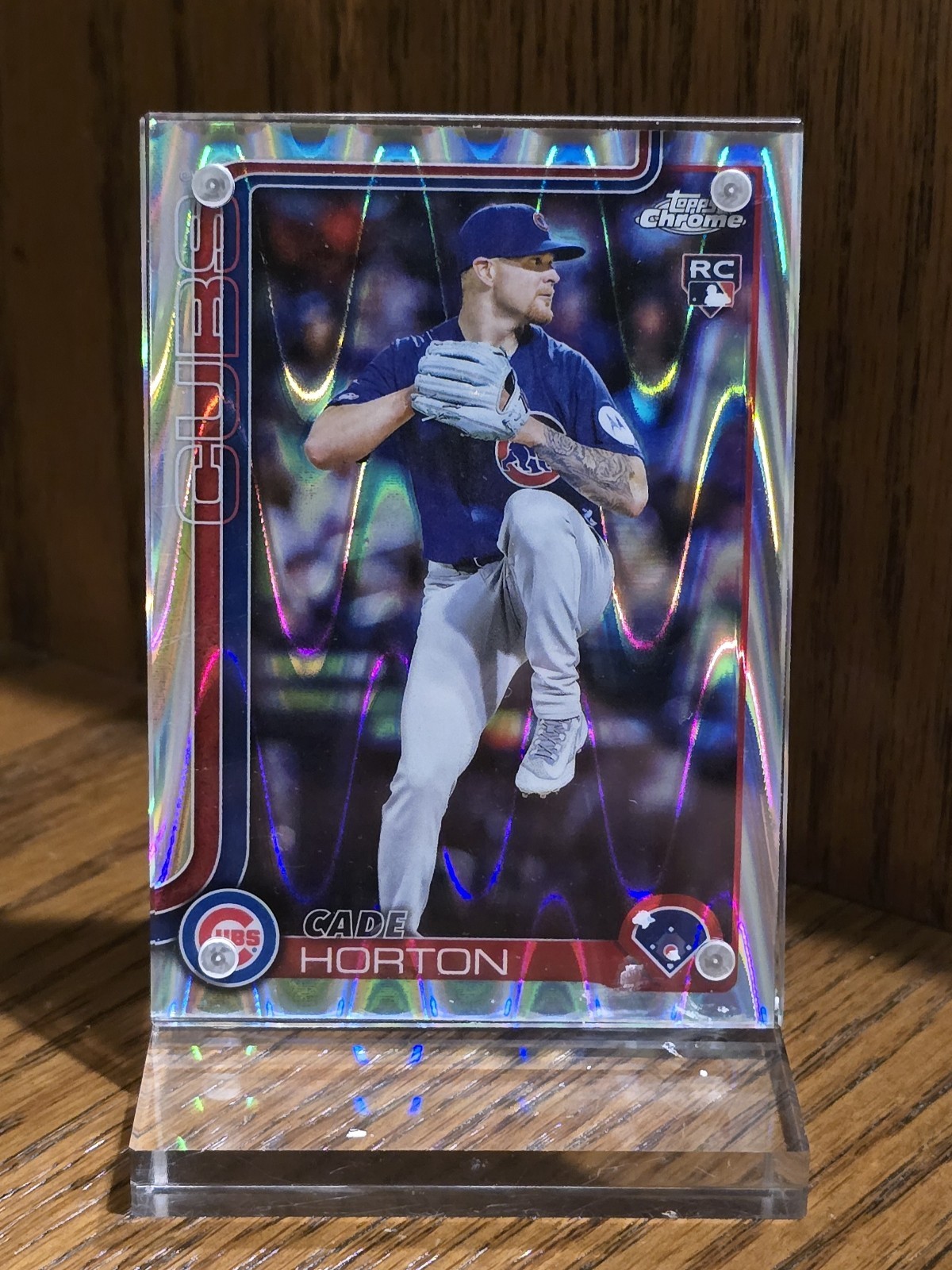 2025 Topps Chrome Update Series - Cade Horton #USC63 RayWave Refractor (RC)