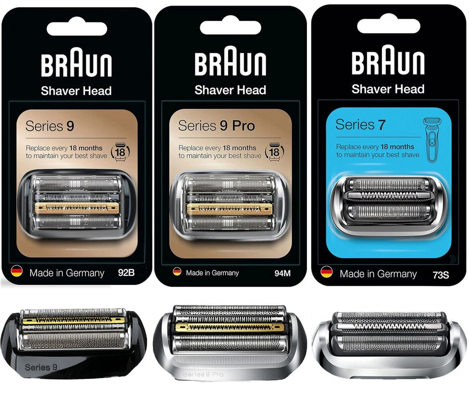 Serie 3/5/7/8/9 Braun 32B 51B 70S 94M Repuesto Afeitadora Foil Head Cassette Foto 3 de 4