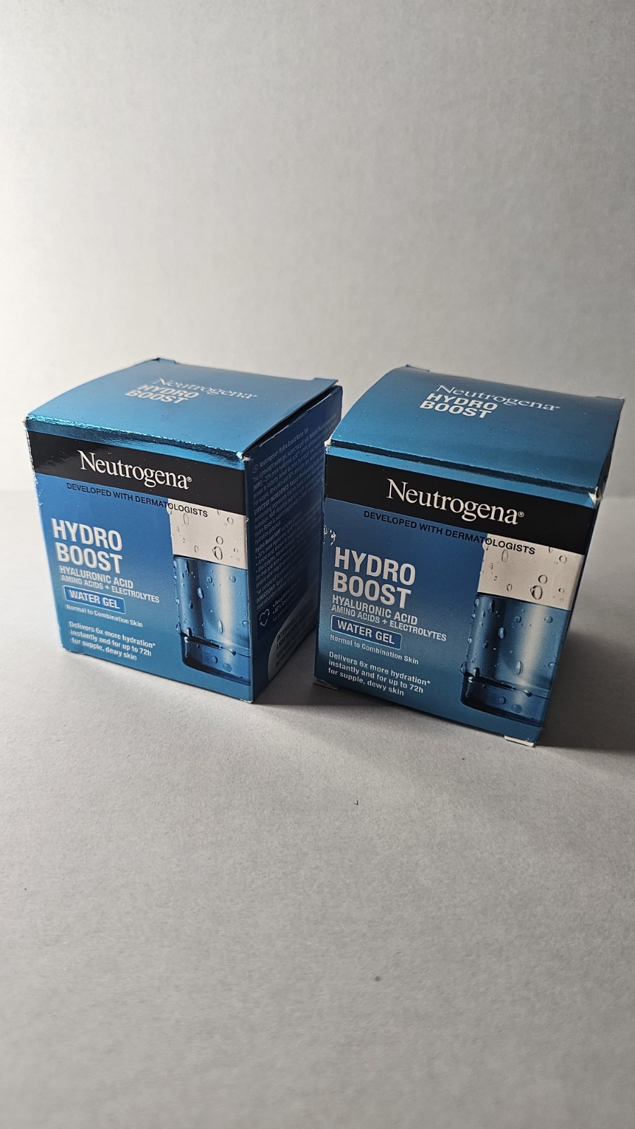 Neutrogena Hydro Boost Fragrance-Free Water Gel 1.7oz 2-Pack