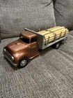 1957 Tonka Lumber Copper Pressed Steel Toy Flatbed Truck