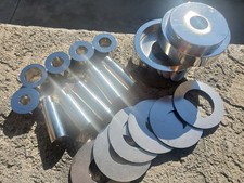 Coin Ring Puncher Spacer Set Punch Hole Metal Sheets Jewelry Making Tools...