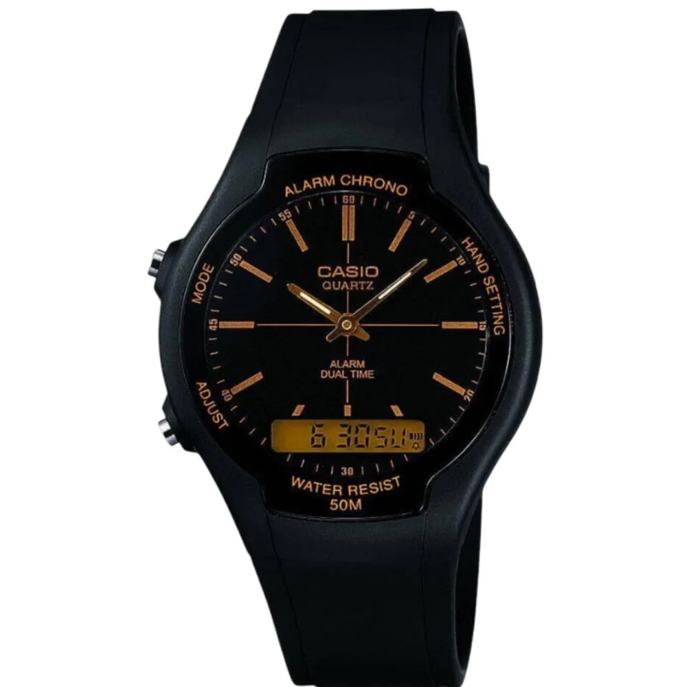 Casio Classic Alarm Black Dial Watch - Image 5
