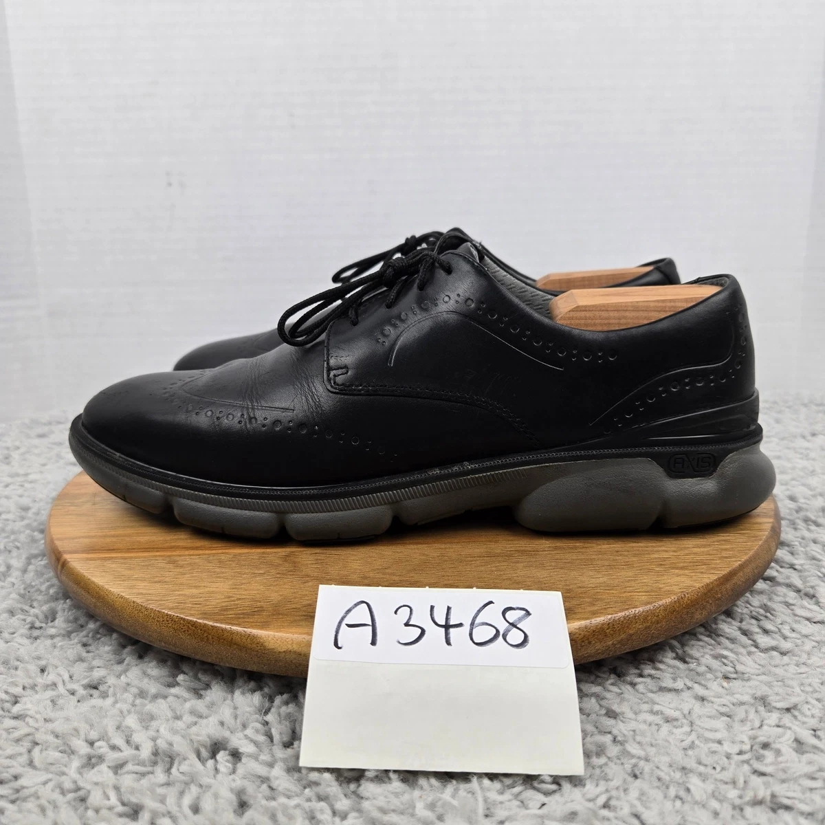 Johnston & Murphy Wingtip Brogue Dress Shoes Mens 11M Black Leather Lace Up Amazon.com | Johnston & Murphy Men main image 2