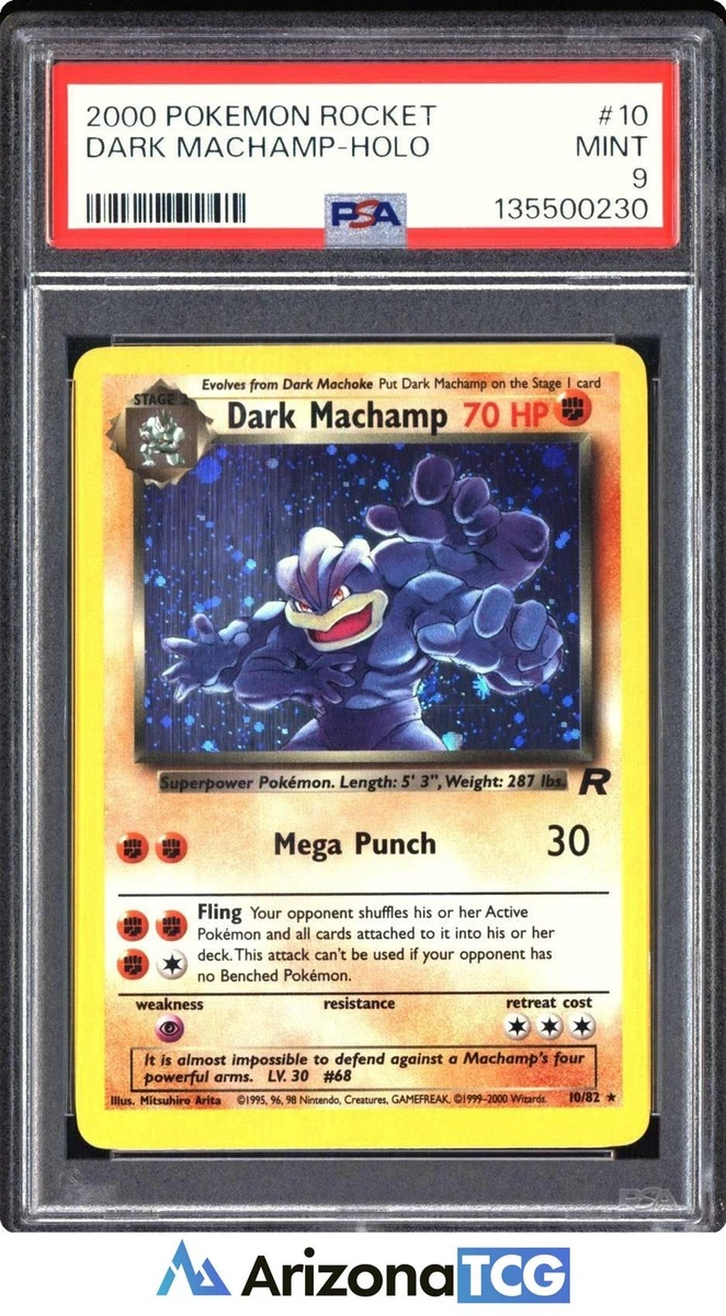 Machamp Pokémon TCG Professional Sports Authenticator (PSA) Grade
