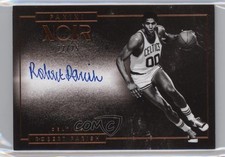 2015 Panini Noir Black and White Bronze 22/25 Robert Parish #NB-RPS Auto HOF 1u6