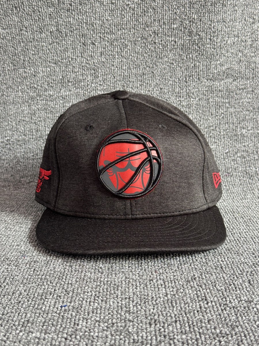 New Era Chicago Bulls NBA Snapback Flat Brim Black Red Hat