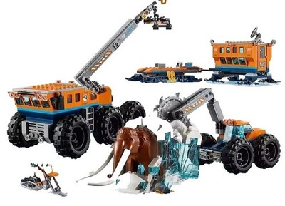 Mobile Arktis-Forschungsstation Bauset / 786 Teile & 6 Figuren