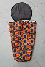 Professional 11"inch Hand Made Custom Djembe Drum Bag From Ghana