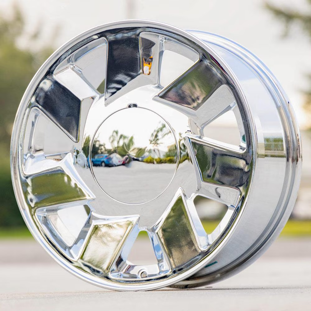 SET(4) 17x7.5 Chrome 4553 Wheels 5x115 +50ET Fits Cadillac DTS