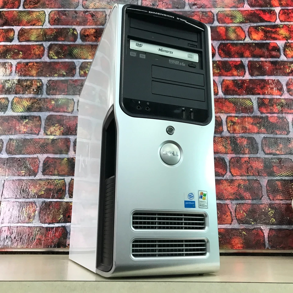 Dell Dimension 9100 PC Retro Gaming Pentium D 2.80GHz 3GB RAM (Windows 7 Pro) - Image 4 of 4