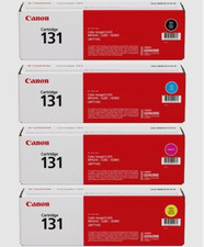 Genuine Canon 131 Toner Set BK/C/M/Y MF624Cw MF628Cw MF8280Cw LBP7110Cw NEW