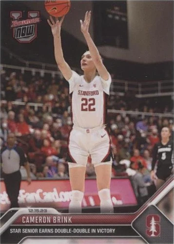 2023-24 Bowman U Now - Cameron Brink #18