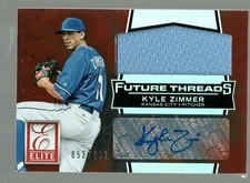2015 Elite Future Threads Signatures #23 Kyle Zimmer 53/299 