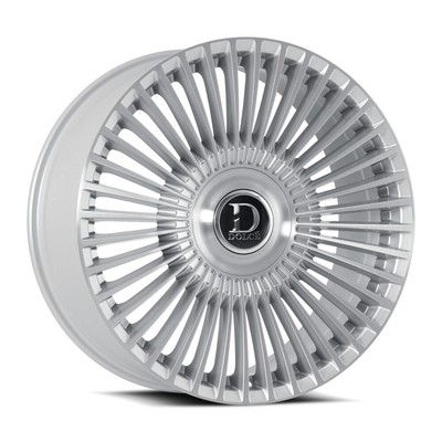 Dolce Luxury Trento 22x10.5 5x112/5x115 +20et 73.1 Glossy Sil Brush Face Wheel