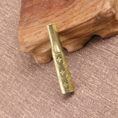 Brass Vintage Small Cigarette Holder Filtered Pipe Pipe Holder Gift New