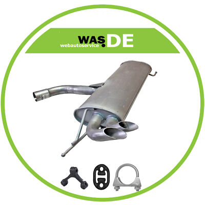 Endschalldämpfer VW Golf V (1K1) & Golf Plus 1.4 TSI/2.0 FSI Auspuff