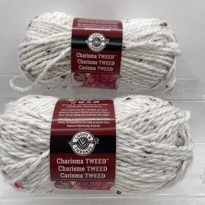 2 pk - Loops & Threads Charisma Tweed  J43 White 93 yds / 85 m 3 oz / 85 g 