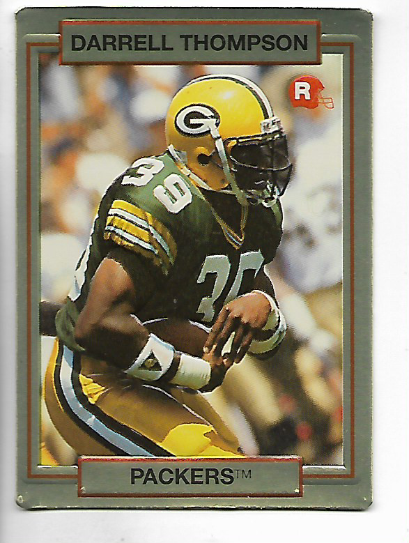 1990 Action Packed Rookies & Update Darrell Thompson Rookie Card