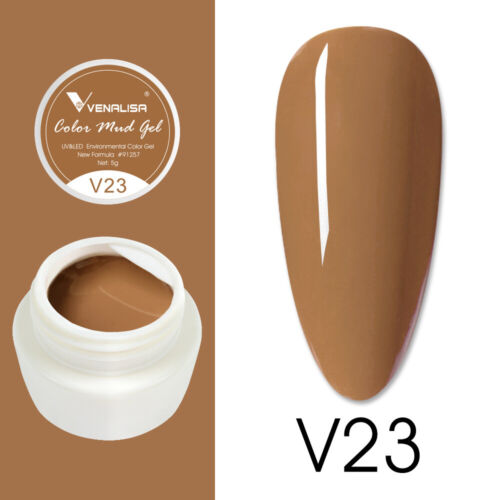 VENALISA Colour Mud Gel Pure Color Paint Gel, Nail Art Design Gel Polish 22-50 - Picture 13 of 27