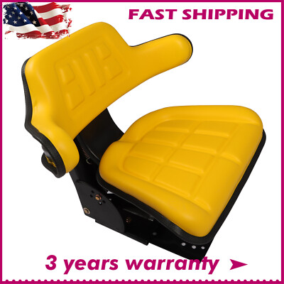 Yellow  Seats Tractor Suspension Seat  For John Deere 5400 5410 6110  NEW