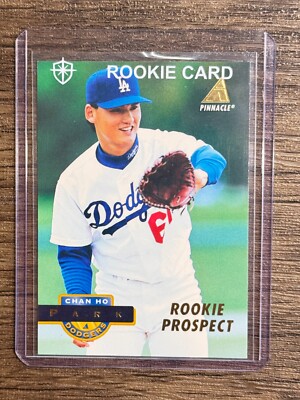 1994 Pinnacle CHAN HO PARK ROOKIE CARD #527 (RC) Dodgers