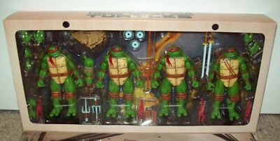 Neca TMNT 4 Pack Eastman & Lairds Teenage Mutant Ninja Turtles Lawson Mirage Set - Image 1 of 4