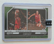 2024 Panini Instant WNBA #152 Aces A'JA WILSON Jungle KELSEY PLUM Print Run /25