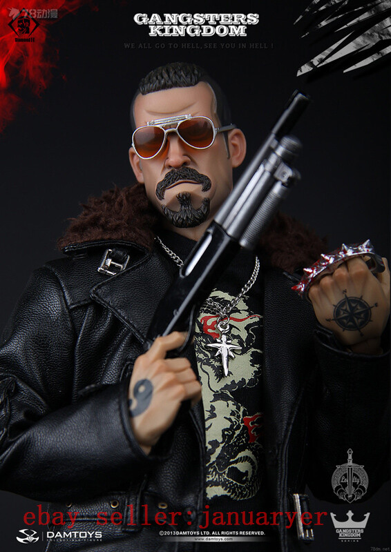 Damtoys 1/6 Gk005 Diamond 2 Scott Adkins Gangsters Kingdom Action