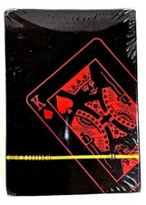 Premium Plastic Waterproof Playing Cards, RED, PVC, Luxury Deck Standard Size