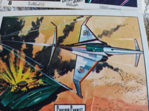 COMPLETE SET-CAPTAIN SCARLET & THE MYSTERONS 1967 UK TRADING CARDS - Picture 4 of 5