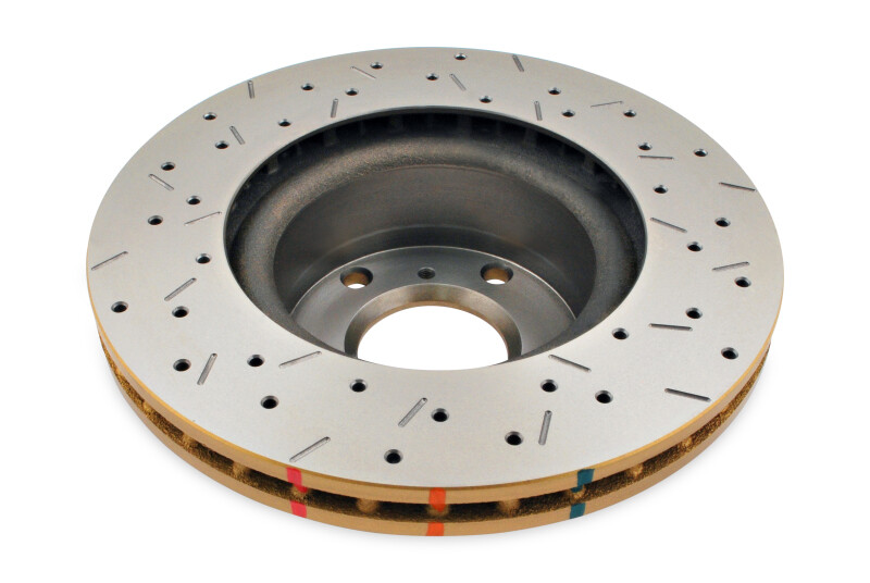 DBA 4000 Series Cross Drilled & Slotted Front Brake Rotor for 05