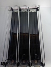 3pcs Soda Can Organizer Refrigerator Self-Pushing Drink Organizer Black