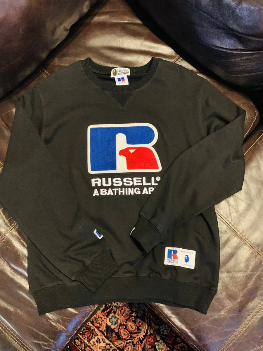 BAPE x RUSELL ATHLETIC SWEATSHIRT XL | eBay