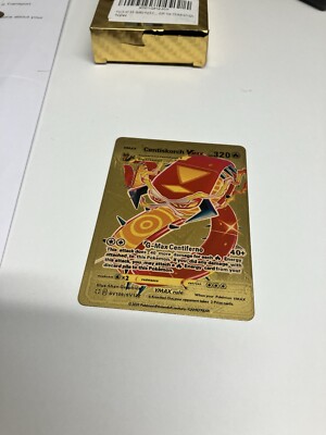 Pokemon Karte - Centiskorch VMAX - SV109/SV122 - HP320 - Gold Foil