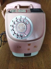 Auth Public telephone Rotary telephone Retro object From Japan