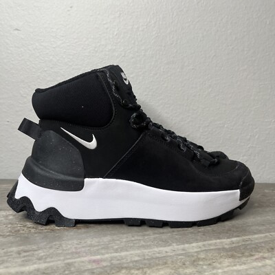 Nike City Classic Women's Lace-up Sneaker Boots Black Size