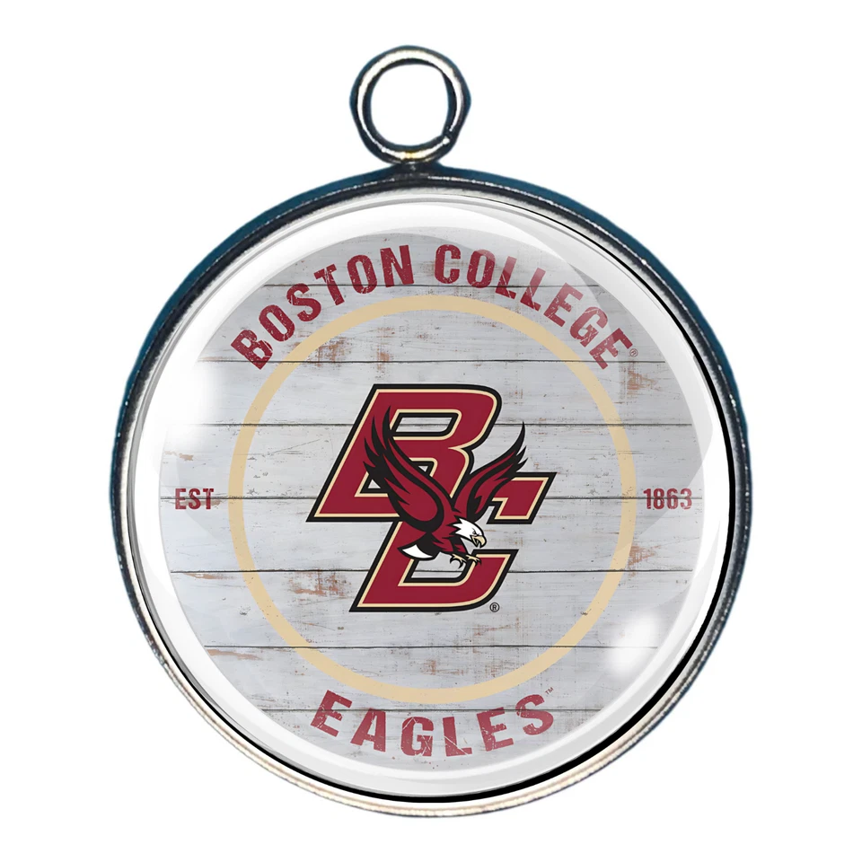 Equipos de conferencia College ACC, dijes de cabujón de vidrio Foto 2 de 4