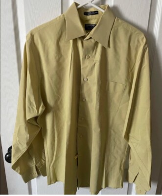 Arrow Mens Button Up dress shirt size Large 