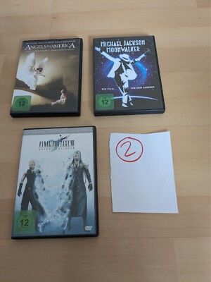 Michael Jackson-Moonwalker / Final Fantasy VII / Angels in America - 3 DVD´s - 