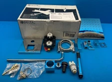 Delta 342701 Modern Monitor 14-Series Chrome Square Shower System Kit