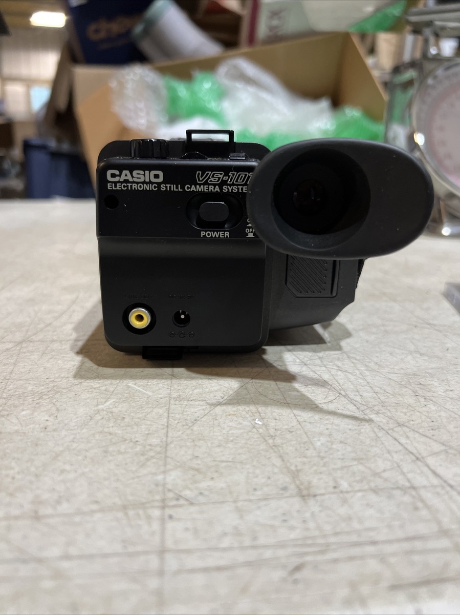 Vintage Electronic Still Camera Casio VS-101 80's Very Very