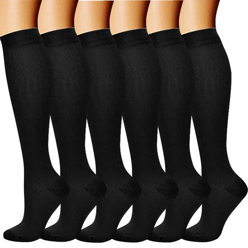S M L XL 2XL breite Wade Übergröße Kompressionssocken Damen Männer 15-20 mmHg Unisex - Bild 23 von 29