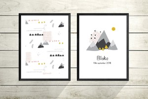 nursery mountain decor