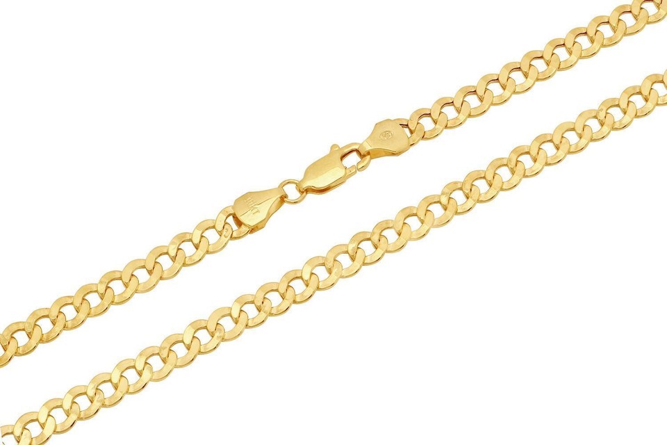 Hochwertige Goldkette Aus Edelstahl • Robuste Goldene Halskette
