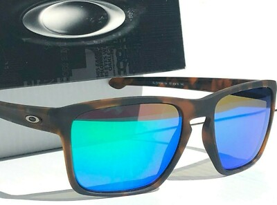 Neu Oakley Sliver XL Matt Landschildkröte Polarisiert Galaxy Jade Spiegel