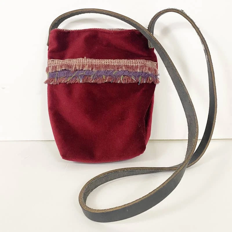 Velvet handbags online hot sale